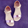 MAA Girls Metallic Pink and Blush Pink Sandal MAA Girls Metallic Pink and Blush Pink Sandal