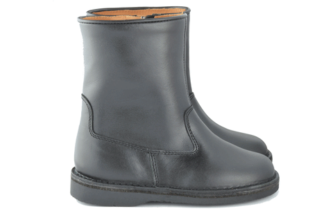 Eli1957 Girls Eli Black Nappa Boot