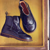Ocra Girls Black Leather Boot Ocra Girls Black Leather Boot