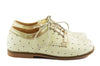 Ocra Girls Cream and Gold Derby Ocra Girls Cream and Gold Derby