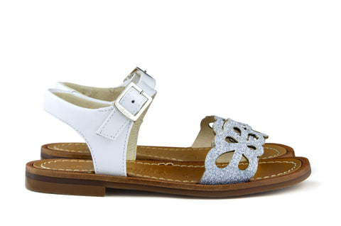 Beberlis Girls White Sandal