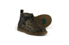 Manuela de Juan Girls Soft Shimmer Grey Boot with Stars Manuela de Juan Girls Soft Shimmer Grey Boot with Stars