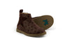 Manuela de Juan Girls Soft Shimmer Plum Boot with Stars Manuela de Juan Girls Soft Shimmer Plum Boot with Stars