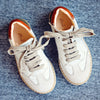Ocra Boys White Brogue Trainer Ocra Boys White Brogue Trainer