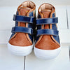 Ocra Boys Brown, Green & Navy Hightop Ocra Boys Brown, Green & Navy Hightop