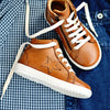 Zecchino d'Oro Boys Brown Star Hightop Zecchino d'Oro Boys Brown Star Hightop