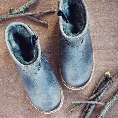 Two Con Me by PèPè Girls Grey Boot