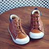 Two Con Me by PèPè Boys Brown Trainer Two Con Me by PèPè Boys Brown Trainer