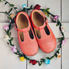 Two Con Me by PèPè Girls Coral T-Bar Two Con Me by PèPè Girls Coral T-Bar