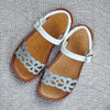 Beberlis Girls White Sandal Beberlis Girls White Sandal