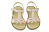 Clarys Girls Blush Pink & Magnesium Bow Sandal Clarys Girls Blush Pink & Magnesium Bow Sandal