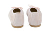 Clarys Girls Blush Pink Suede Ballerina Clarys Girls Blush Pink Suede Ballerina