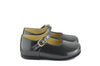 Clarys Girls Charcoal Grey Mary Jane Clarys Girls Charcoal Grey Mary Jane