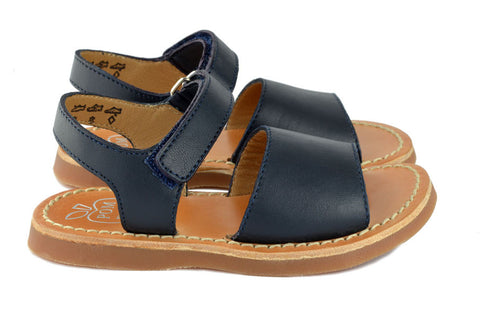 Pom d'Api Girls Navy Sandal