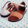 PèPè Girls Brown and Gold Sandal PèPè Girls Brown and Gold Sandal