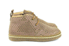Ocra Girls Beige Boot with Metallic Purple Spots Ocra Girls Beige Boot with Metallic Purple Spots