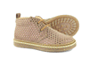 Ocra Girls Beige Boot with Metallic Purple Spots Ocra Girls Beige Boot with Metallic Purple Spots
