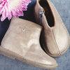 PèPè Girls Shimmering Silver Boot with Star PèPè Girls Shimmering Silver Boot with Star