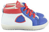 Zecchino d'Oro Boys Blue, White & Red Hightop Zecchino d'Oro Boys Blue, White & Red Hightop
