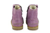 Ocra Girls Lavender Wool-Lined Boot