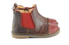 Ocra Boys Brown & Chilli Red Chelsea Boot Ocra Boys Brown & Chilli Red Chelsea Boot