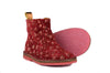 PèPè Girls Red Suede Boot with Flowers PèPè Girls Red Suede Boot with Flowers