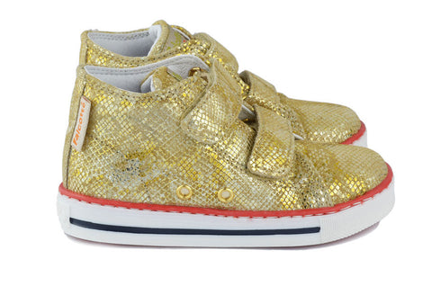 Naturino Falcotto Girls Gold Hightop