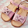 Zecchino d'Oro Girls Pink Bow Sandal Zecchino d'Oro Girls Pink Bow Sandal