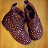 PèPè Girls Brown Suede Boot with Gold Stars PèPè Girls Brown Suede Boot with Gold Stars