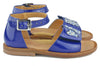 Zecchino d'Oro Girls Blue & Silver Sandal Zecchino d'Oro Girls Blue & Silver Sandal