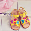 Zecchino d'Oro Girls Yellow Flower Sandal Zecchino d'Oro Girls Yellow Flower Sandal