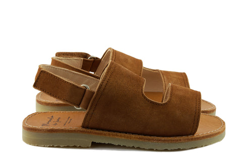 Manuela de Juan Boys Brown Sandal