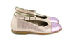 PèPè Girls Golden Pink T-bar PèPè Girls Golden Pink T-bar