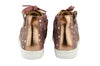 MAA Girls Pinky Brown Hightop with Metallic Silver Stars MAA Girls Pinky Brown Hightop with Metallic Silver Stars