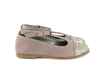PèPè Girls Taupe and Silver Sequin T-Bar PèPè Girls Taupe and Silver Sequin T-Bar