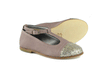 PèPè Girls Taupe and Silver Sequin T-Bar PèPè Girls Taupe and Silver Sequin T-Bar