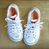 Ocra Girls White and Gold Trainer Ocra Girls White and Gold Trainer