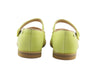 Manuela de Juan Girls Peep Toe Yellow Sandal Manuela de Juan Girls Peep Toe Yellow Sandal