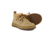 Ocra Girls Beige Suede Ankle Boot with Stars Ocra Girls Beige Suede Ankle Boot with Stars