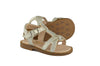 Eli1957 Girls Champagne Sandal