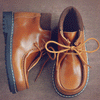 Eli1957 Boys Brown Lace-Up Tan Boot Eli1957 Boys Brown Lace-Up Tan Boot
