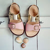 Ocra Girls Gold and Pink Sandal